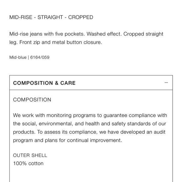 Mid rise jeans - Picture 2 of 4